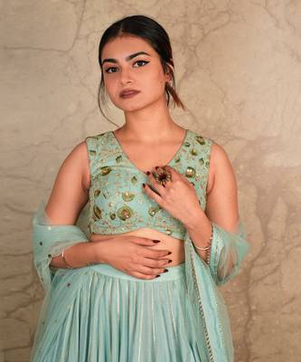 Blue Lehengas 3