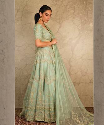 Mint Lehengas 3