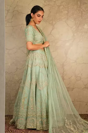 Mint Lehengas