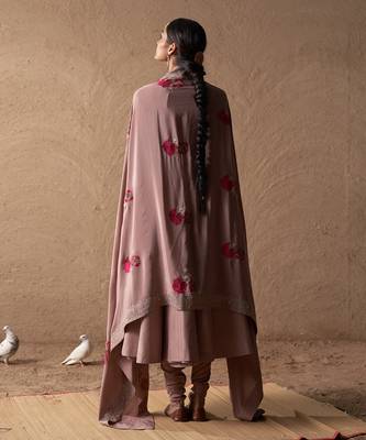 Lilac Kurta Sets 4