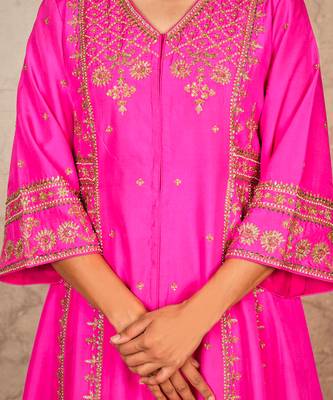 Fuchsia Kurta Sets 3