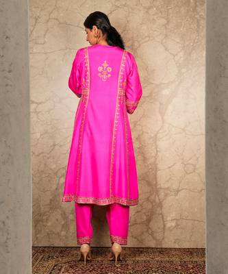 Fuchsia Kurta Sets 4