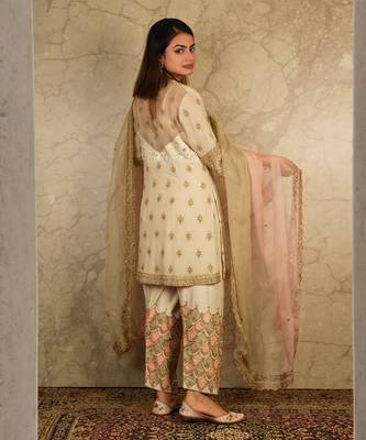 Ivory Kurta Sets 3