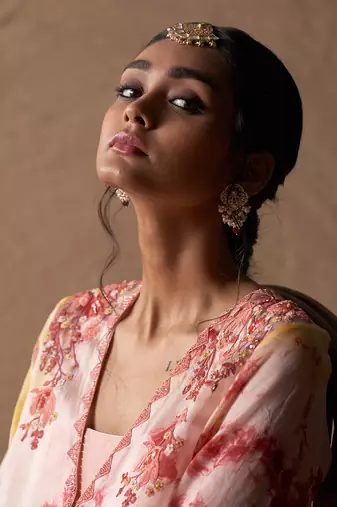 salmon Kurta Sets