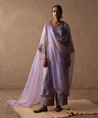 Lilac Kurta Sets 1