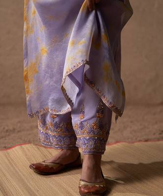 Lilac Kurta Sets 3