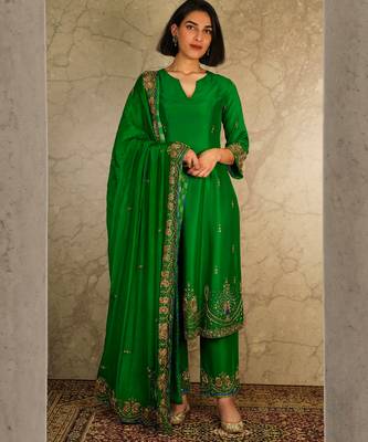 Green Kurta Sets 1