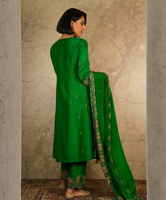 Green Kurta Sets 3