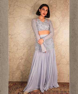 Purple Skirt Sets 1