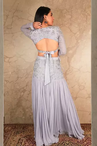 Purple Skirt Sets