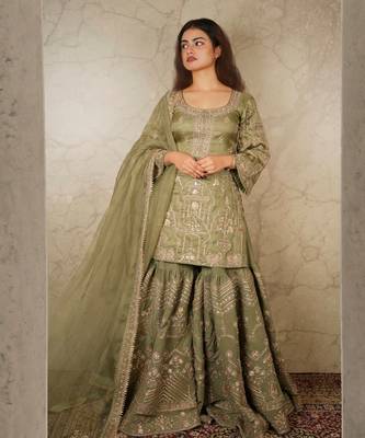 Green Kurta Sets 1