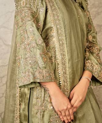Green Kurta Sets 3