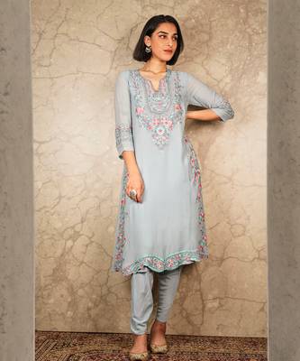Blue Kurta Sets 3