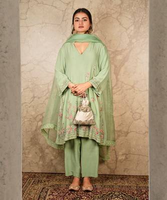 Green Kurta Sets 1