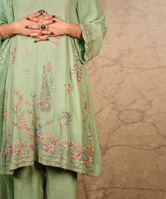 Green Kurta Sets 2
