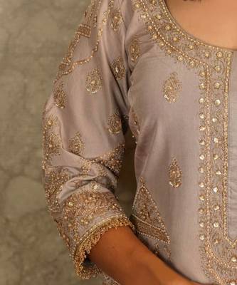 Purple Kurta Sets 4