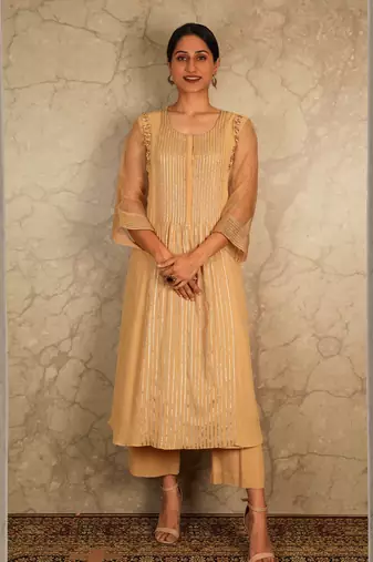 Champagne Kurta Sets