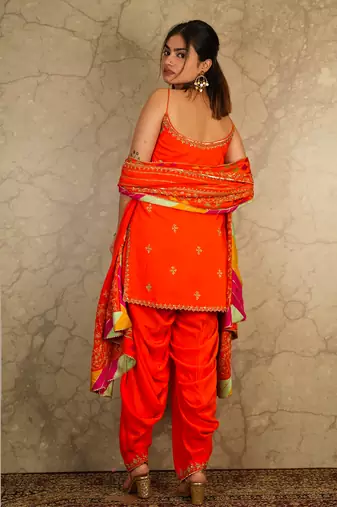 Orange Kurta Sets