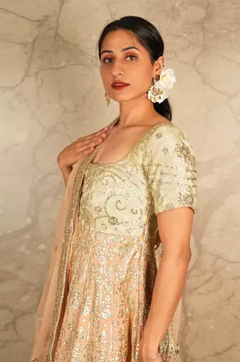 Champagne Skirt Sets