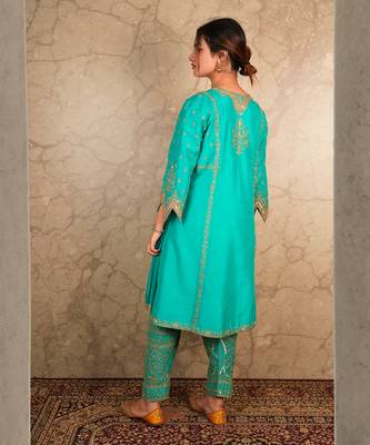 Blue Kurta Sets 4