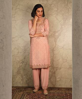 Pink Kurta Sets 1