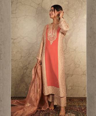 Coral Kurta Sets 4
