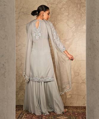 Grey Kurta Sets 3