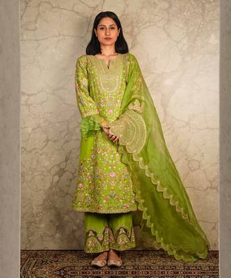 Green Kurta Sets 1
