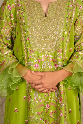 Green Kurta Sets