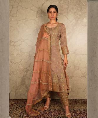 Rust Kurta Sets 1