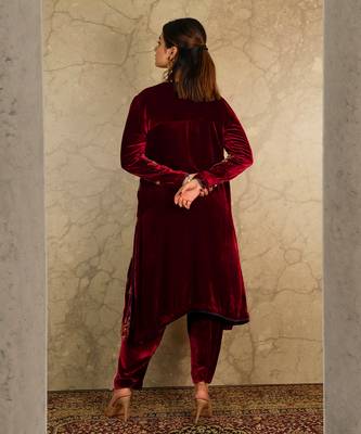 Red Kurta Sets 3