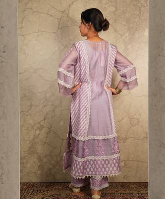 Purple Kurta Sets 2