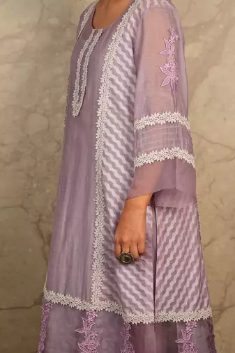 Purple Kurta Sets