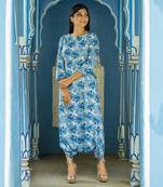 Seashell cream dhoti jumpsuit