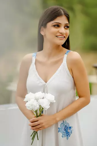 Seashell cream palazzo jumpsuit