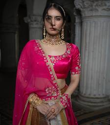 Gold & Silver Cancan Lehanga Set