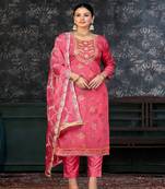 pinkGeorgette Salwar Kameez