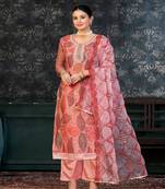 RedGeorgette Salwar Kameez