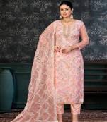 pinkGeorgette Salwar Kameez