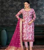pinkGeorgette Salwar Kameez