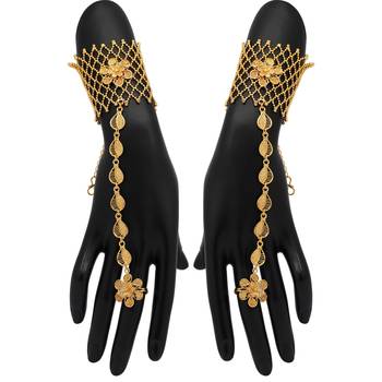 Gold color hathphool 1