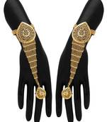 Gold color hathphool