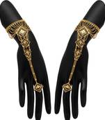 Gold color hathphool