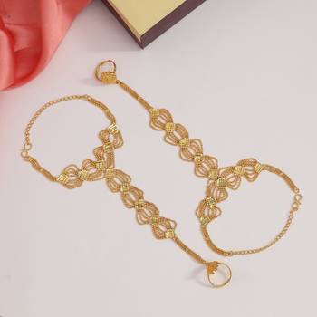 Gold color hathphool 2