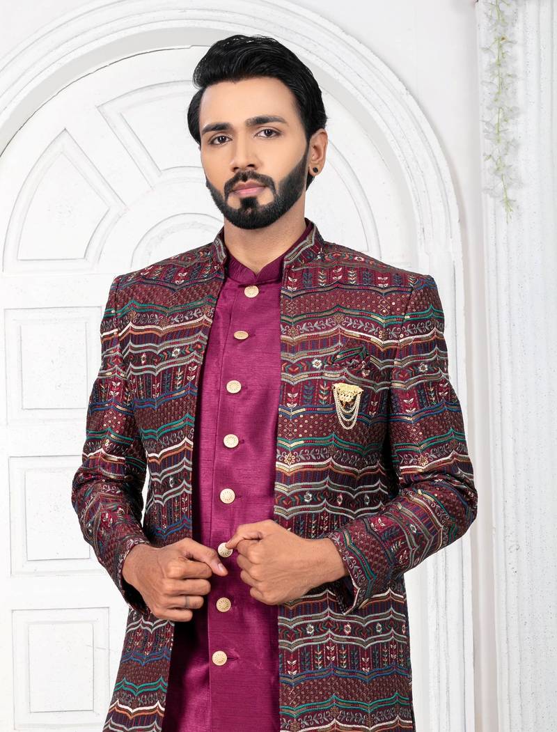 Premium Men's Designer Indo Western Collection