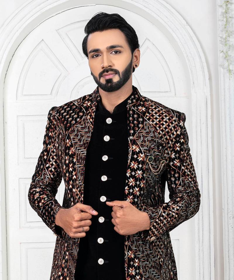Premium Men's Designer Indo Western Collection