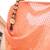 Kimisha women's peach georgette woven saree with unstitched blouse piece
