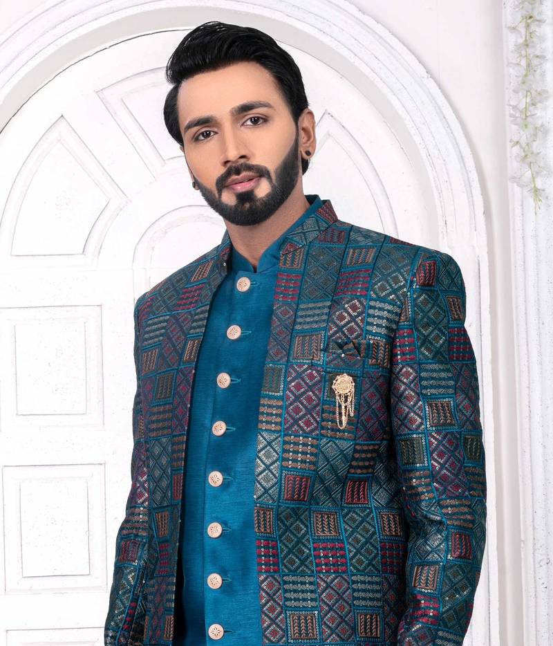 Premium Men's Designer Indo Western Collection