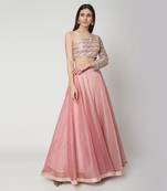 Rose Pink Lehenga Set