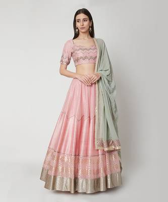 Light Pink Lehenga Set 1